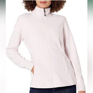 NWT Amazon Essentials Pink Fleece Jacket